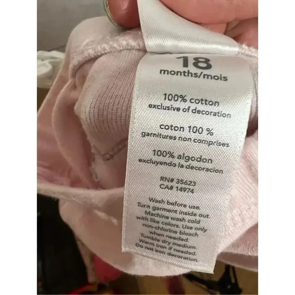 Carter’s  baby girl leggings lot of 3  Size 18 months